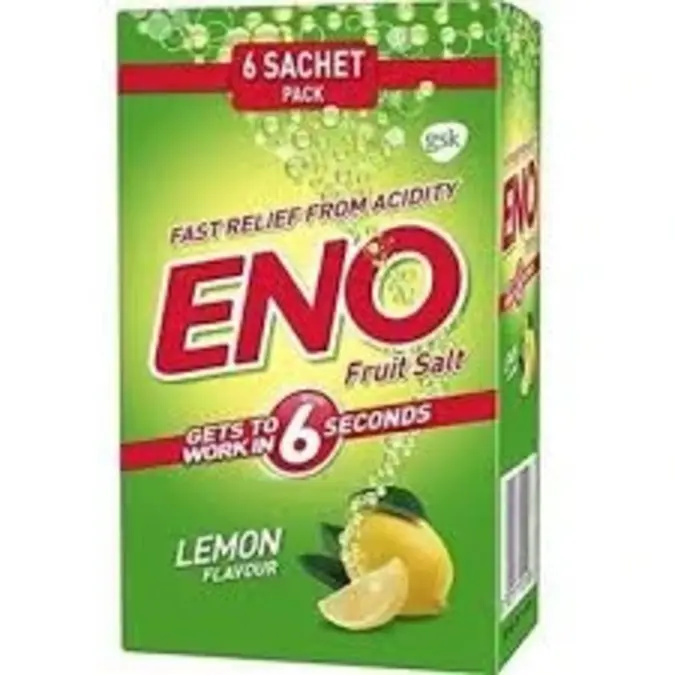 Eno Fruit Salt Lemon Flavour 48 Sachets